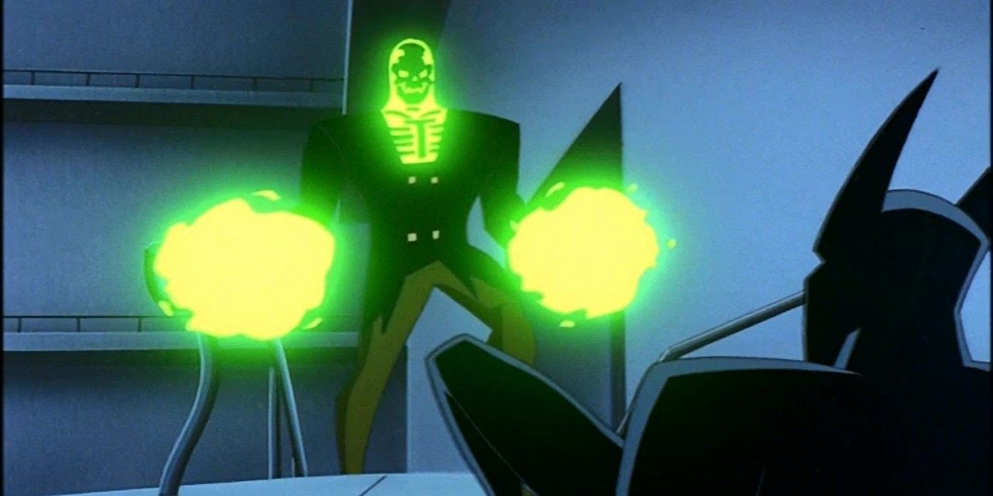 Blight corners Terry in Batman Beyond