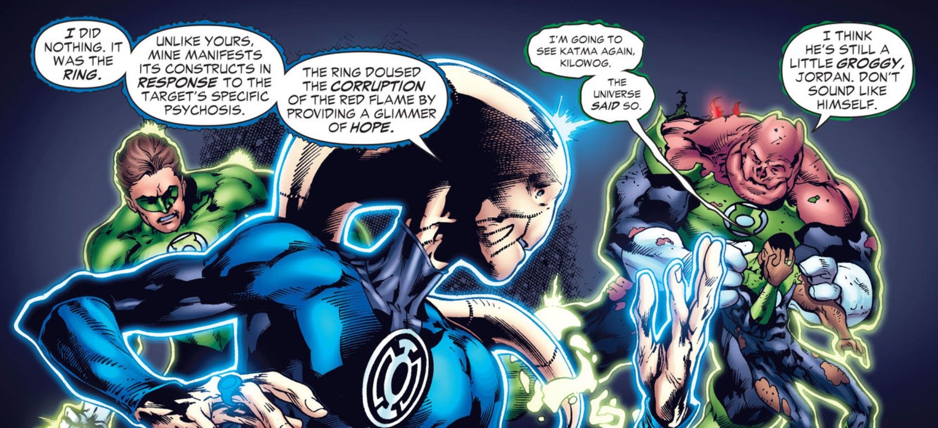Blue Lantern Ring Green Lantern DC Comics