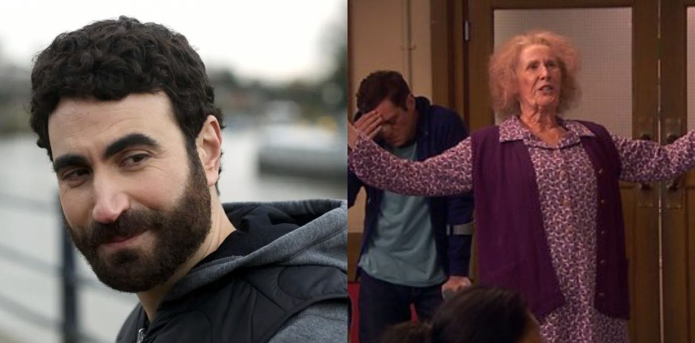 Brett Goldstein and Catherine Tate as Nan