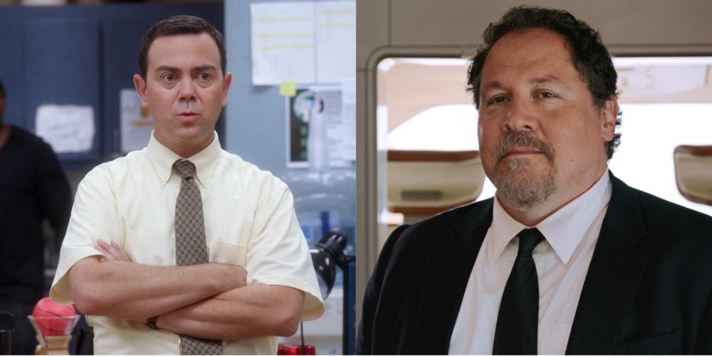 Charles Boyle from Brooklyn 99 and Happy Hogan from the MCU