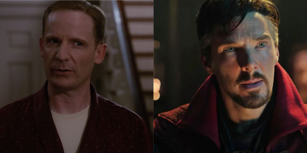 Kevin Cozner from Brooklyn 99 and Stephen Strange from Doctor Strange