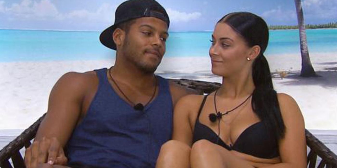 Cally and Luis in Love Island UK