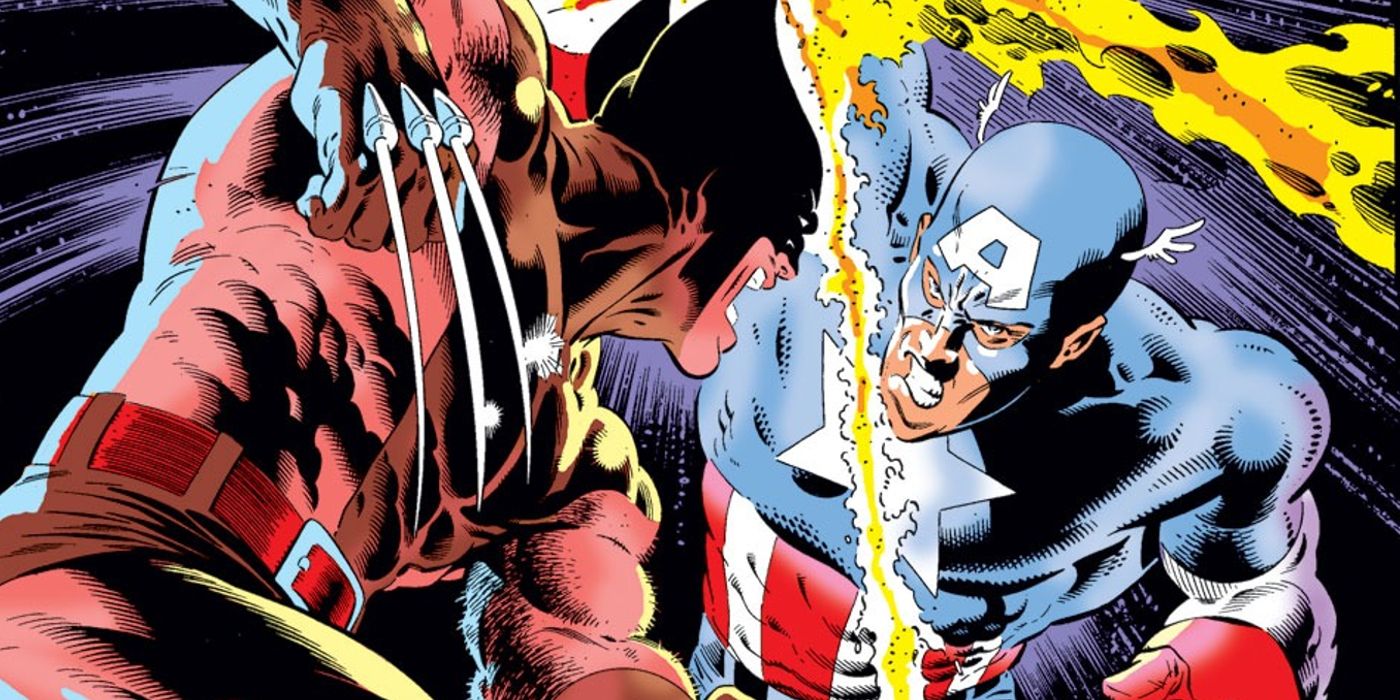Captain America Annual 8 Cover