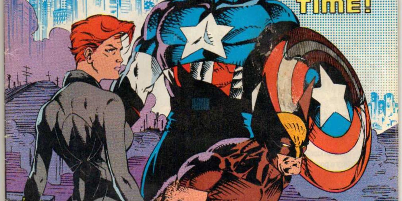 Captain America meets Wolverine.