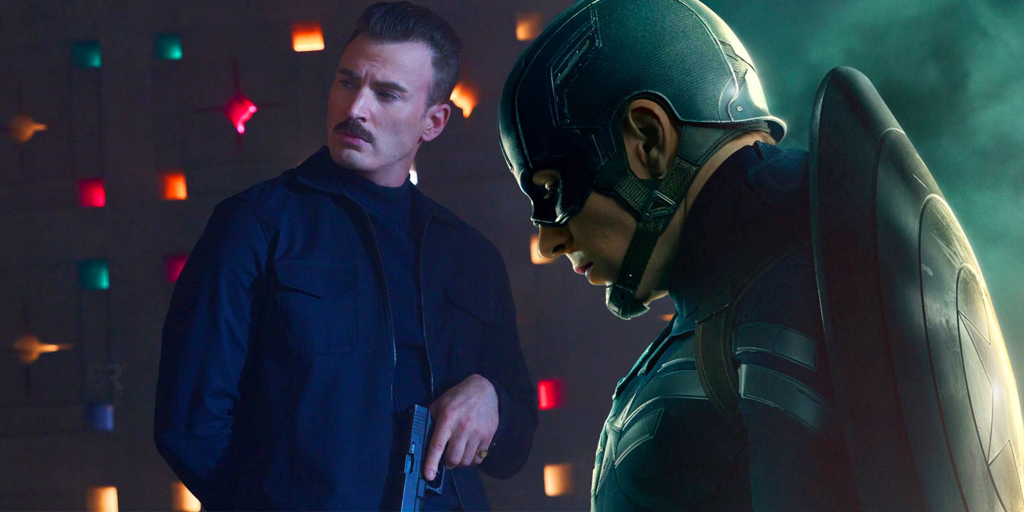 Chris Evans The Gray Man Captain America Winter Soldier Comparison