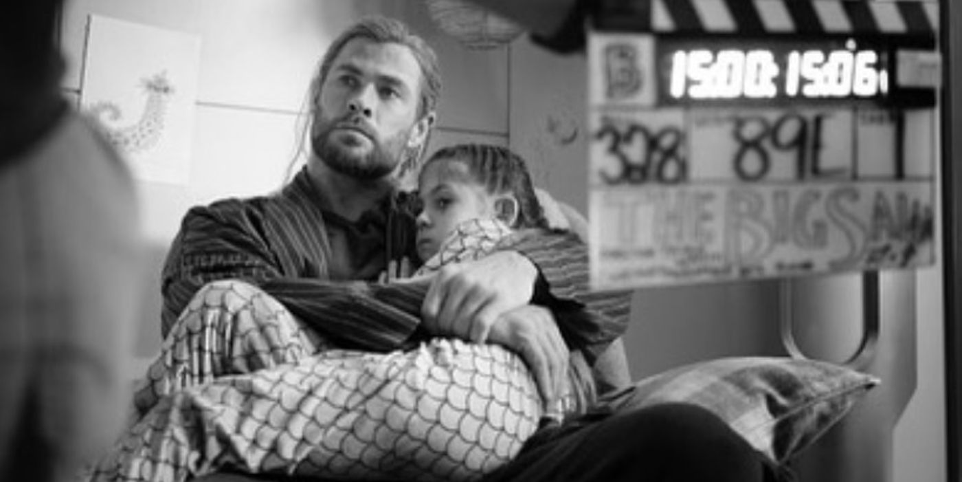 Chris Hemsworth And His Daughter In Thor Love And Thunder