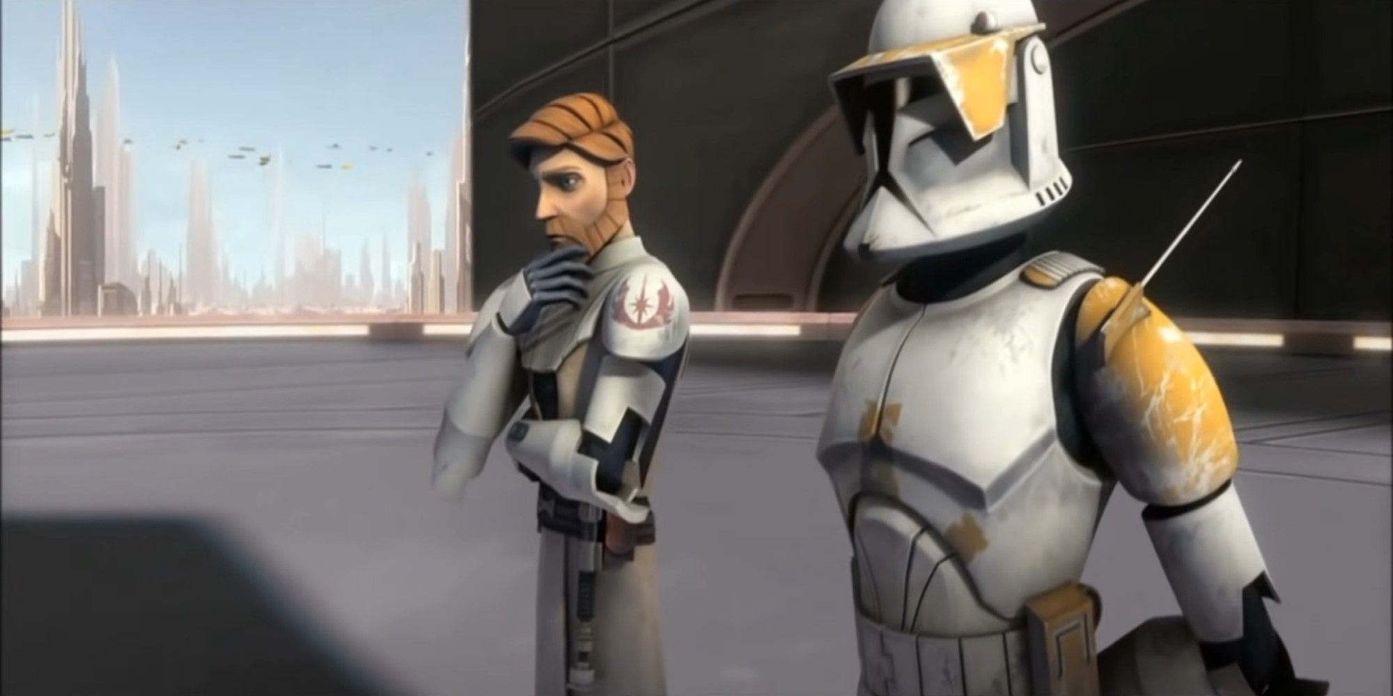 Clone Wars Commander Cody and Obi Wan