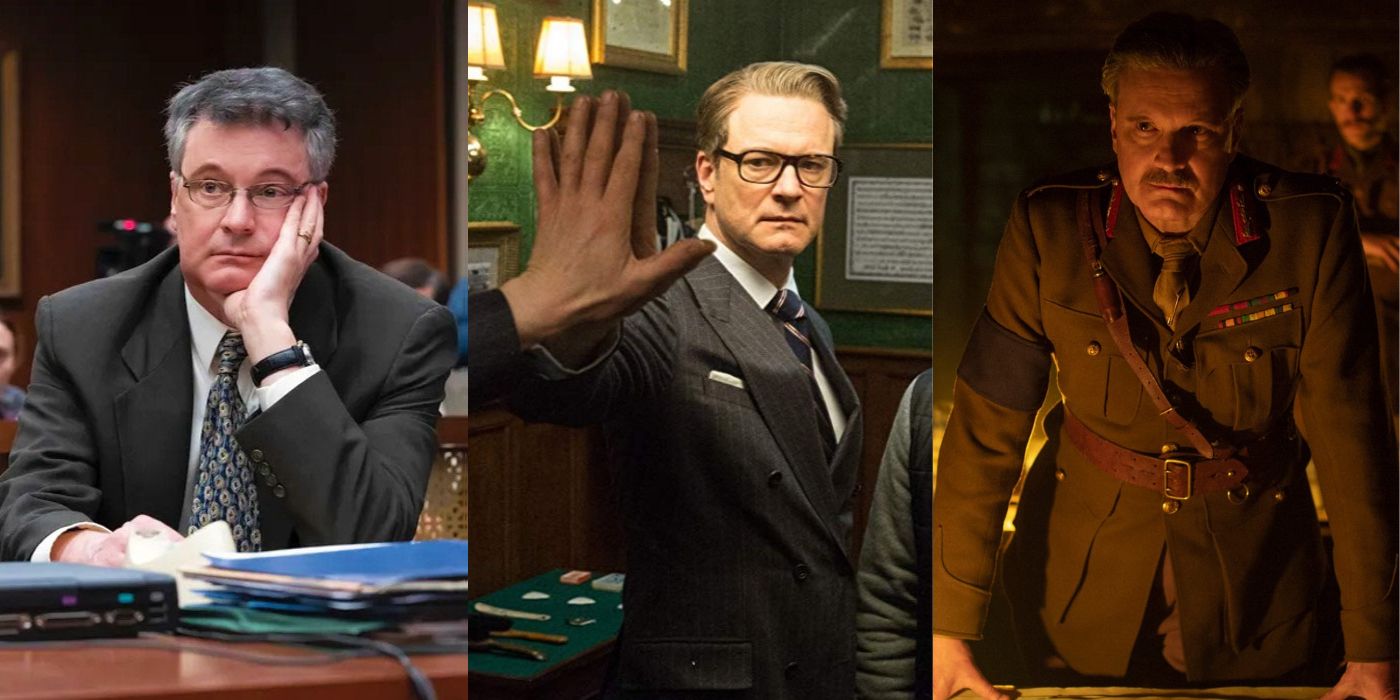 Colin Firth in The Staircase, Kingsman, and 1917