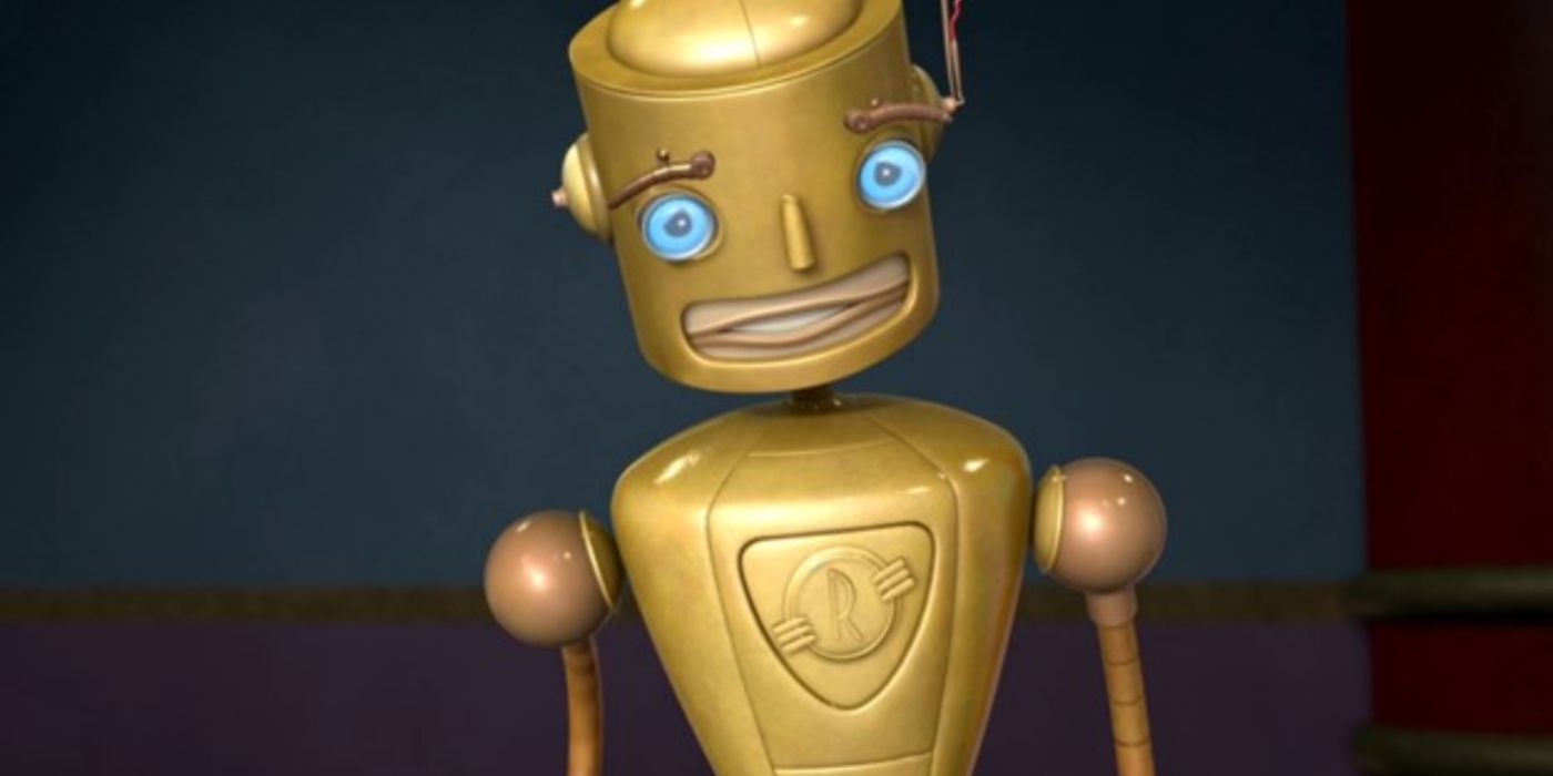 Carl looking nervous in Meet the Robinsons
