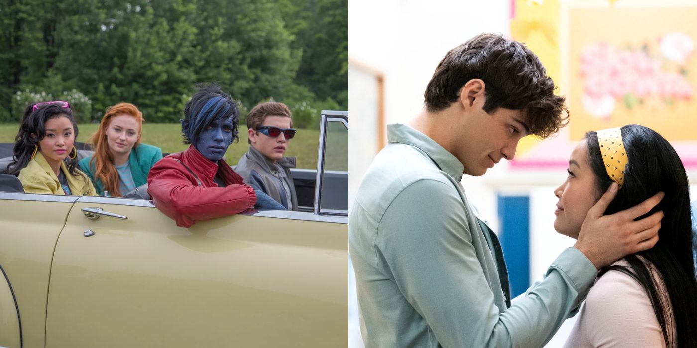 Split image of X-Men: Apocalypse and To All The Boys I've Known - Lana Condor