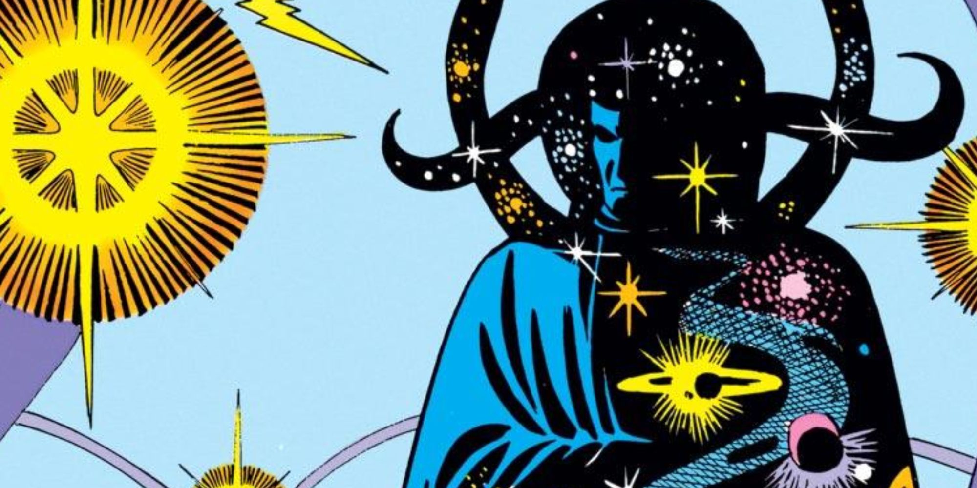 Eternity appears in Marvel Comics.