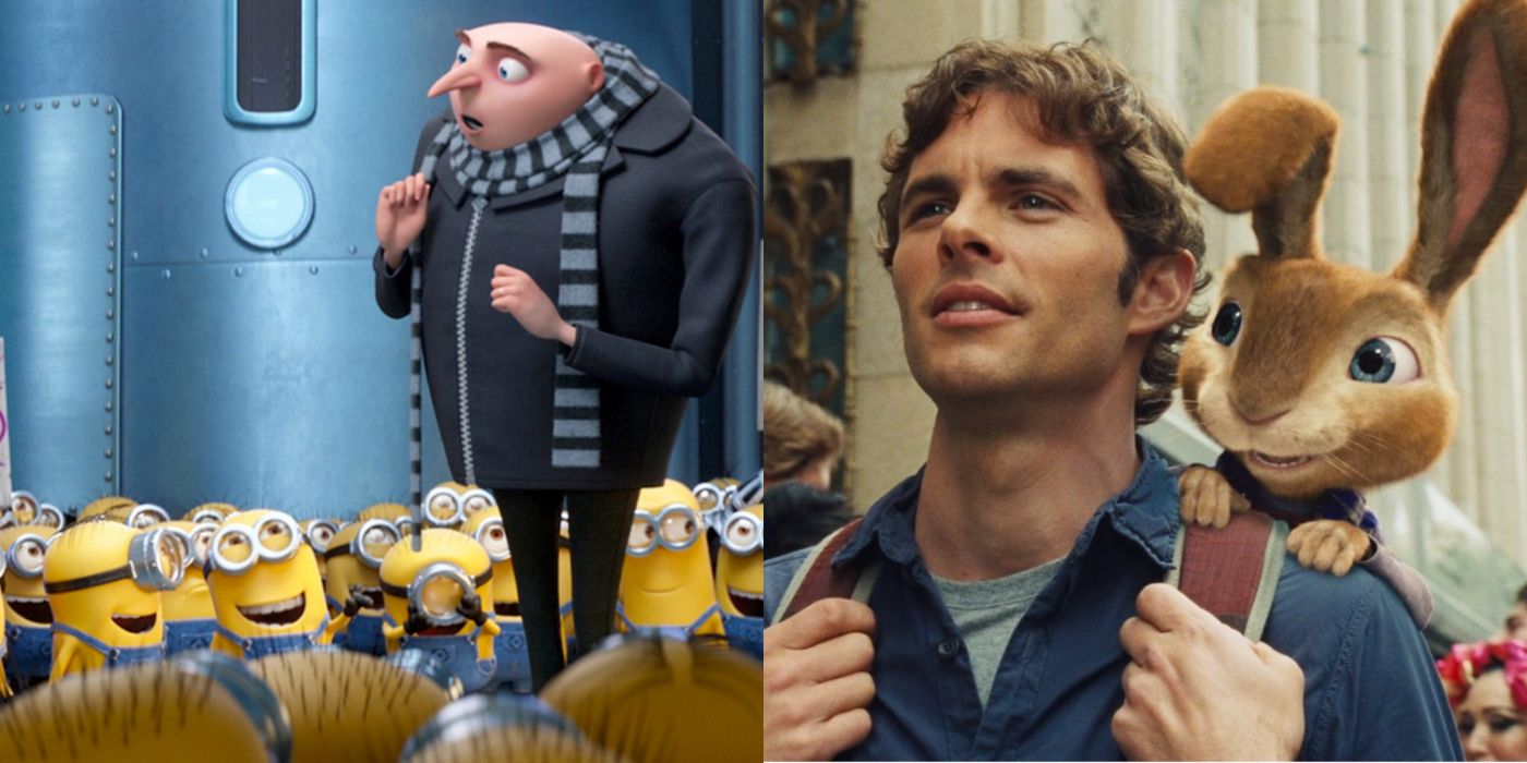 Split image of Despicable Me and Hop