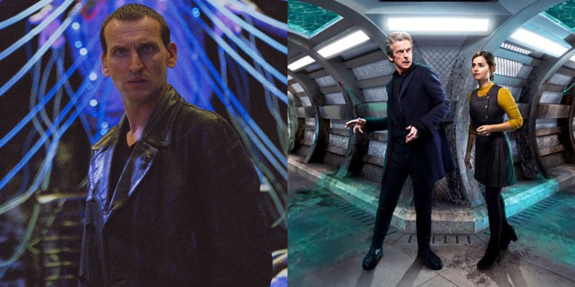 Split image of different Doctor Whos