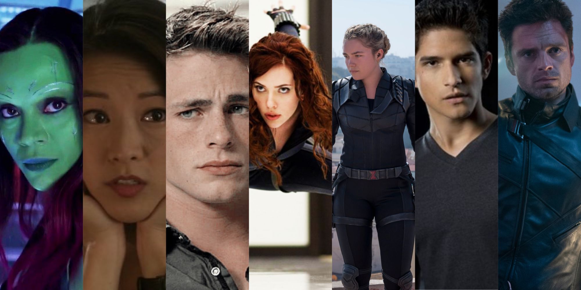 Split Image of MCU Characters and Teen Wolf Characters