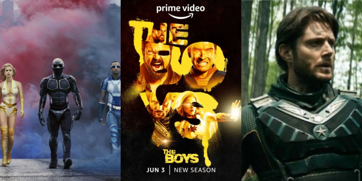 Featured Split Image The Seven, The Boys Season 3 Poster, and Soldier Boy