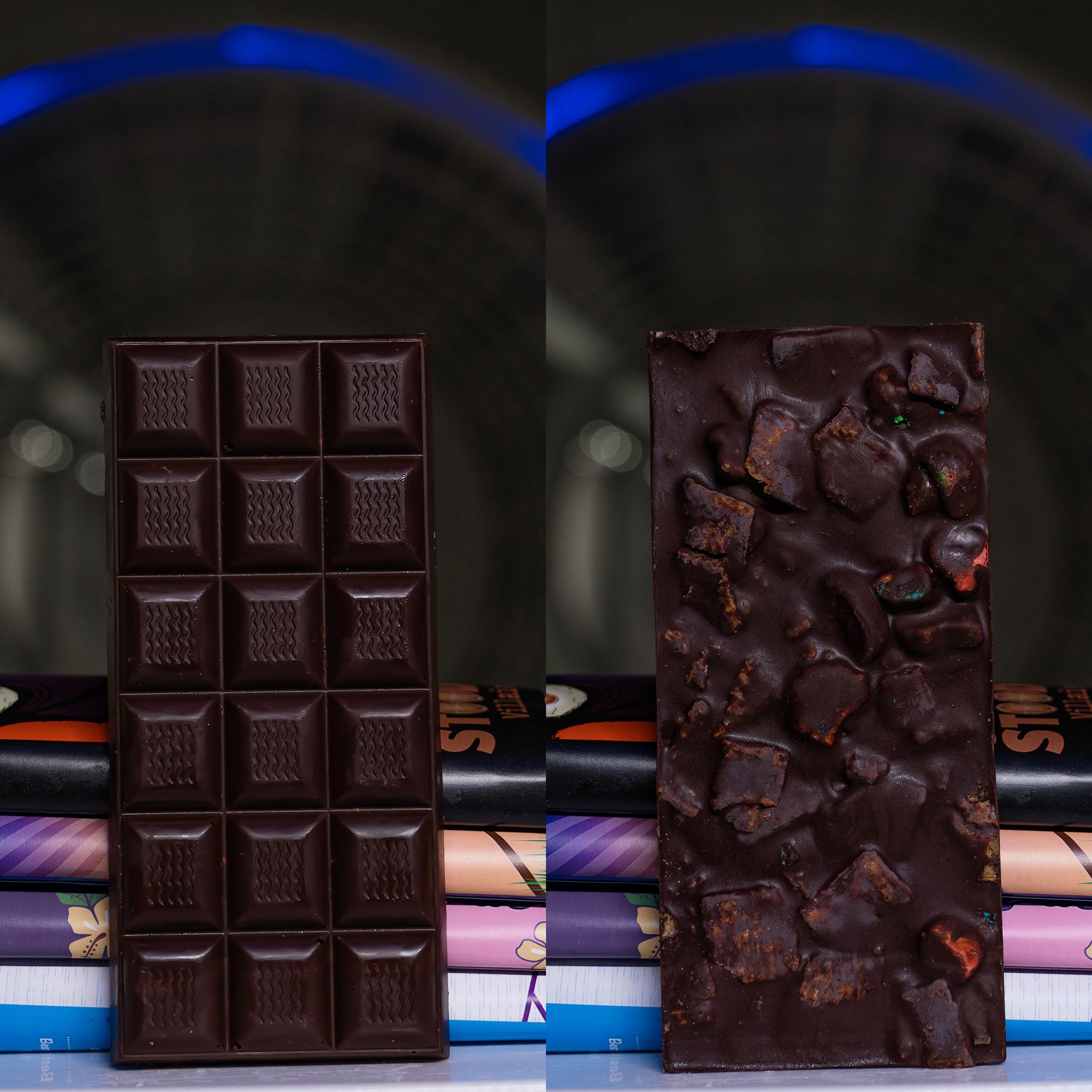 Comic Con Chocolate Sunrise S’Mores Front & Back