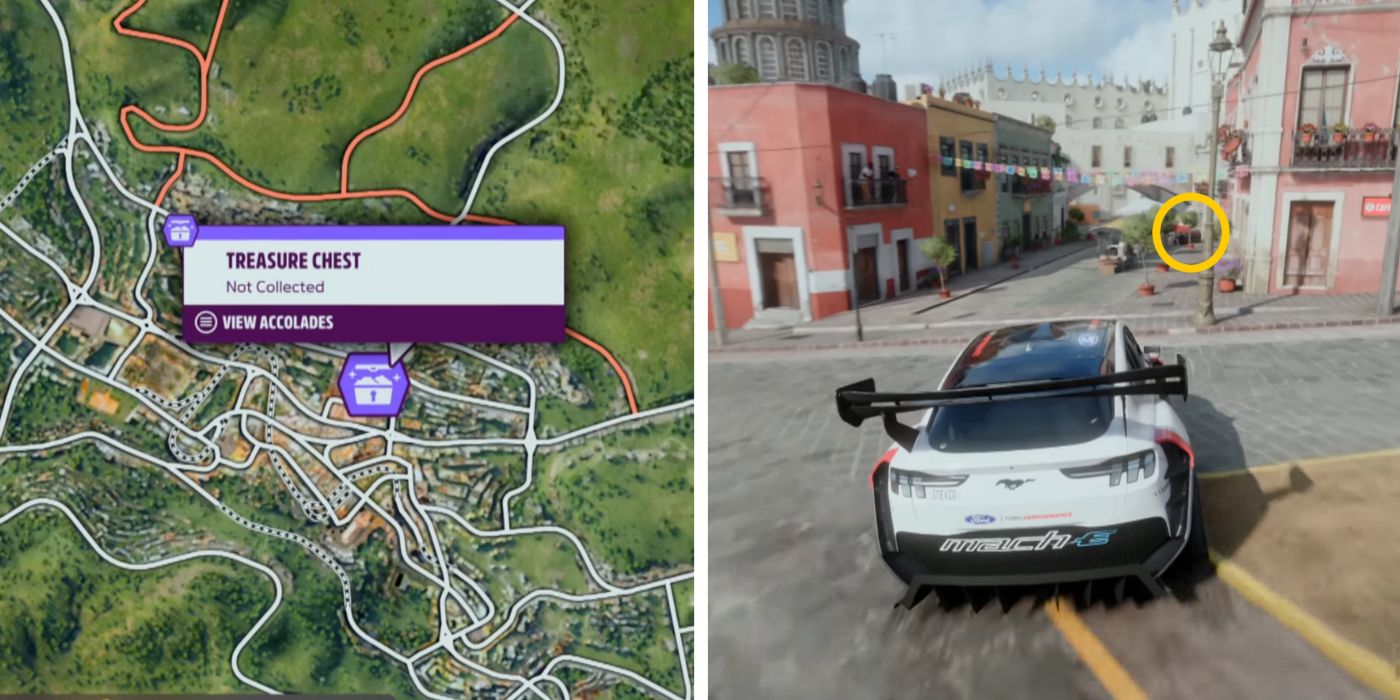 Completing Forza Horizon 5 Sustainable Energy and Treasure Chest Location