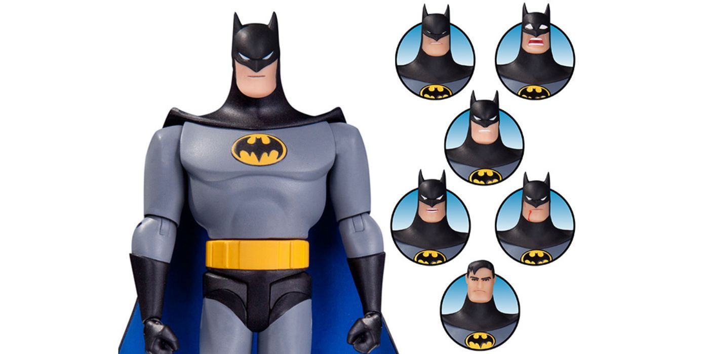 The DC Collectibles Batman Expressions Pack Action Figure.