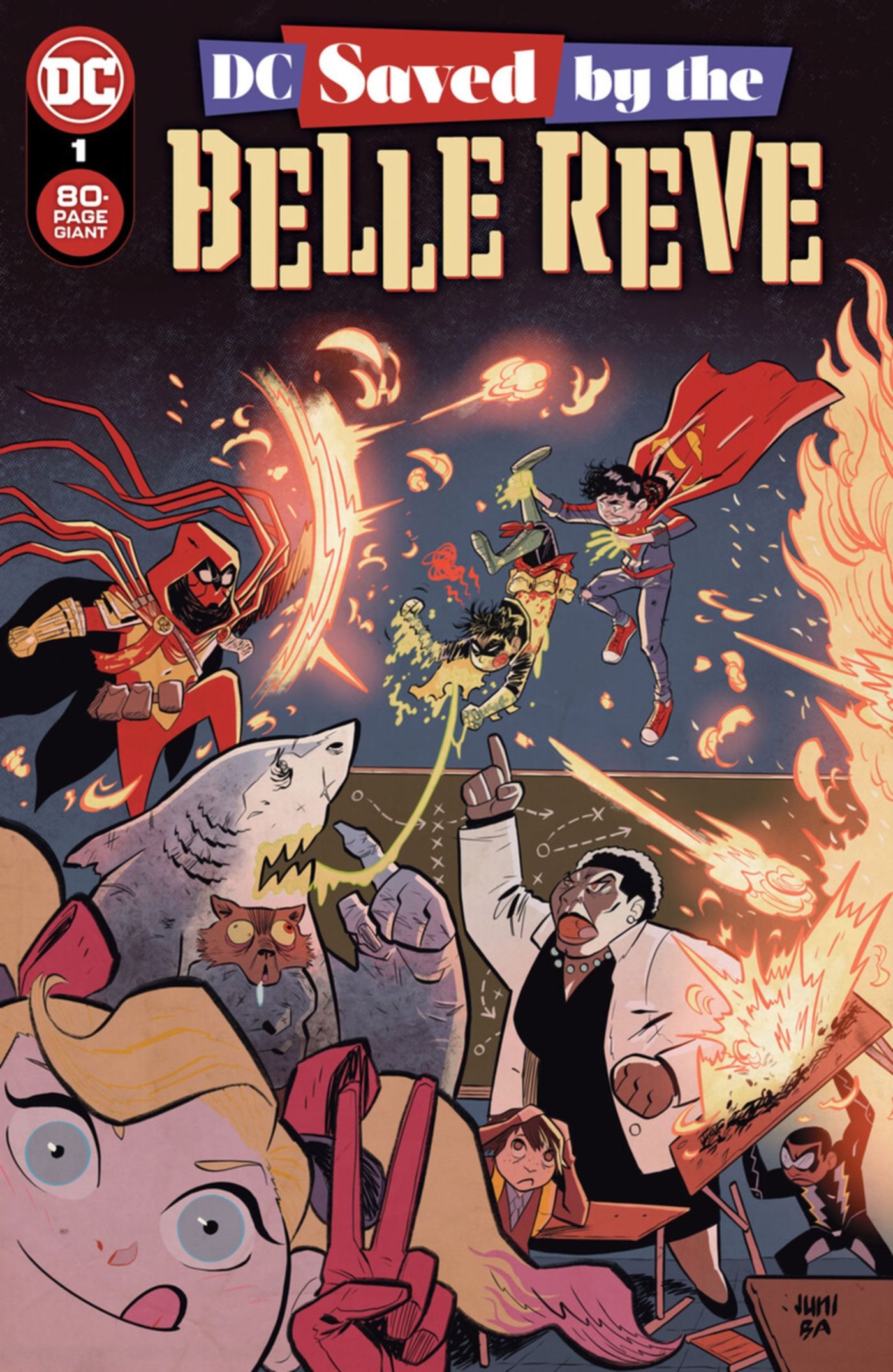 DC Saved By the Belle Reve 1 Cover A