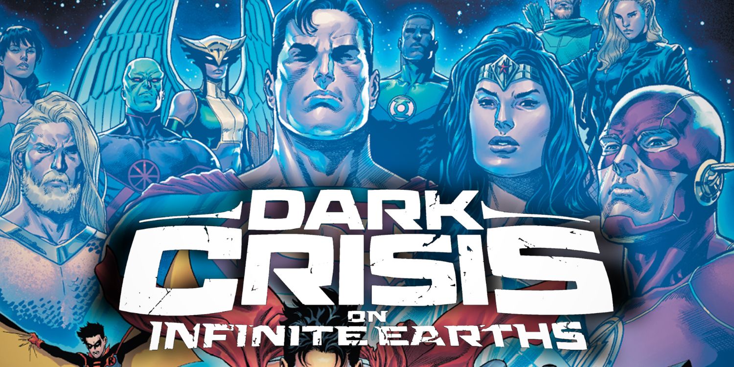 Dark Crisis on Infinite Earths Real Title Logo