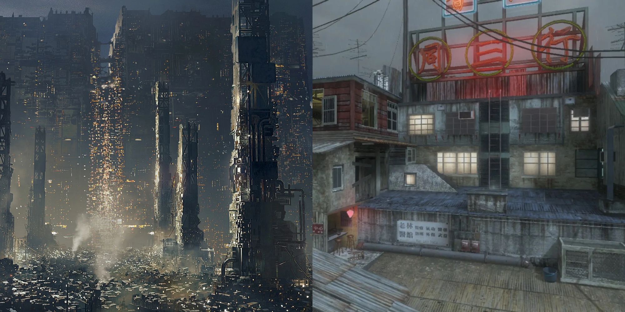 Deus Ex COD Black Ops Kowloon Walled City