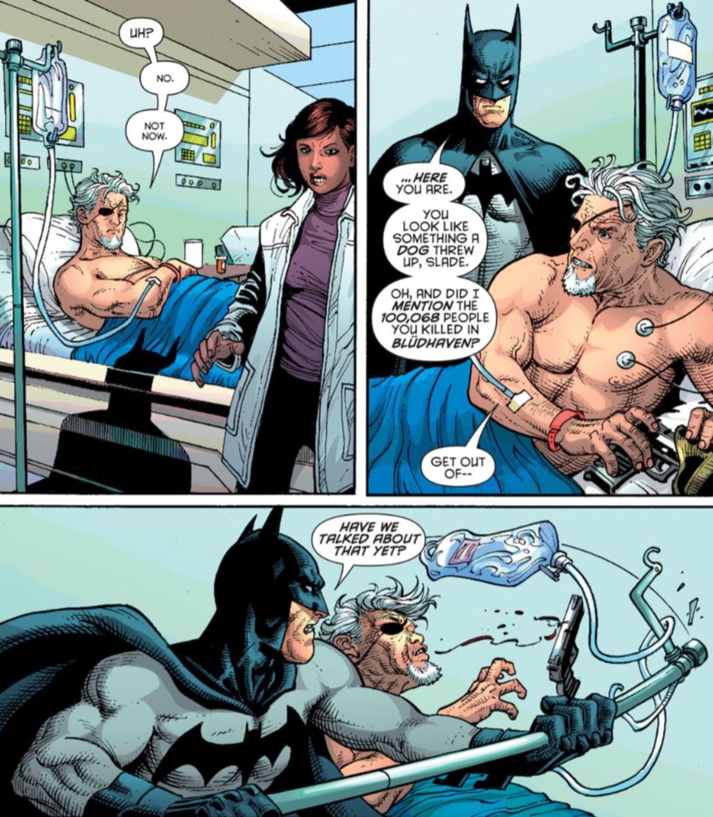 Dick Grayson Batman Deathstroke DC Comics