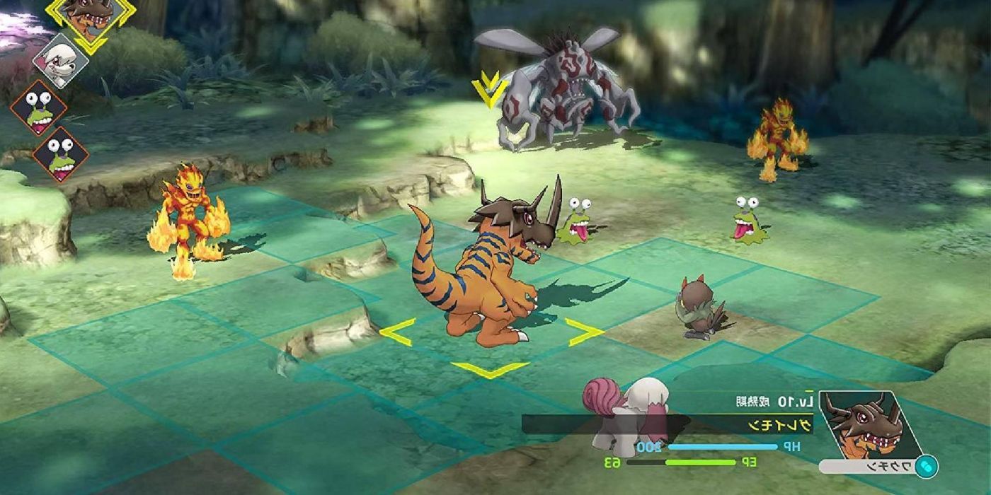 Combat in the Digimon Survive game