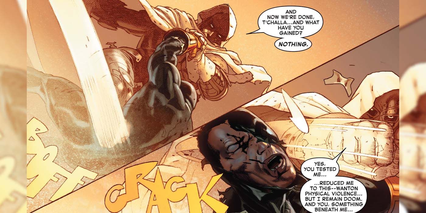 Doctor Doom vs Black Panther