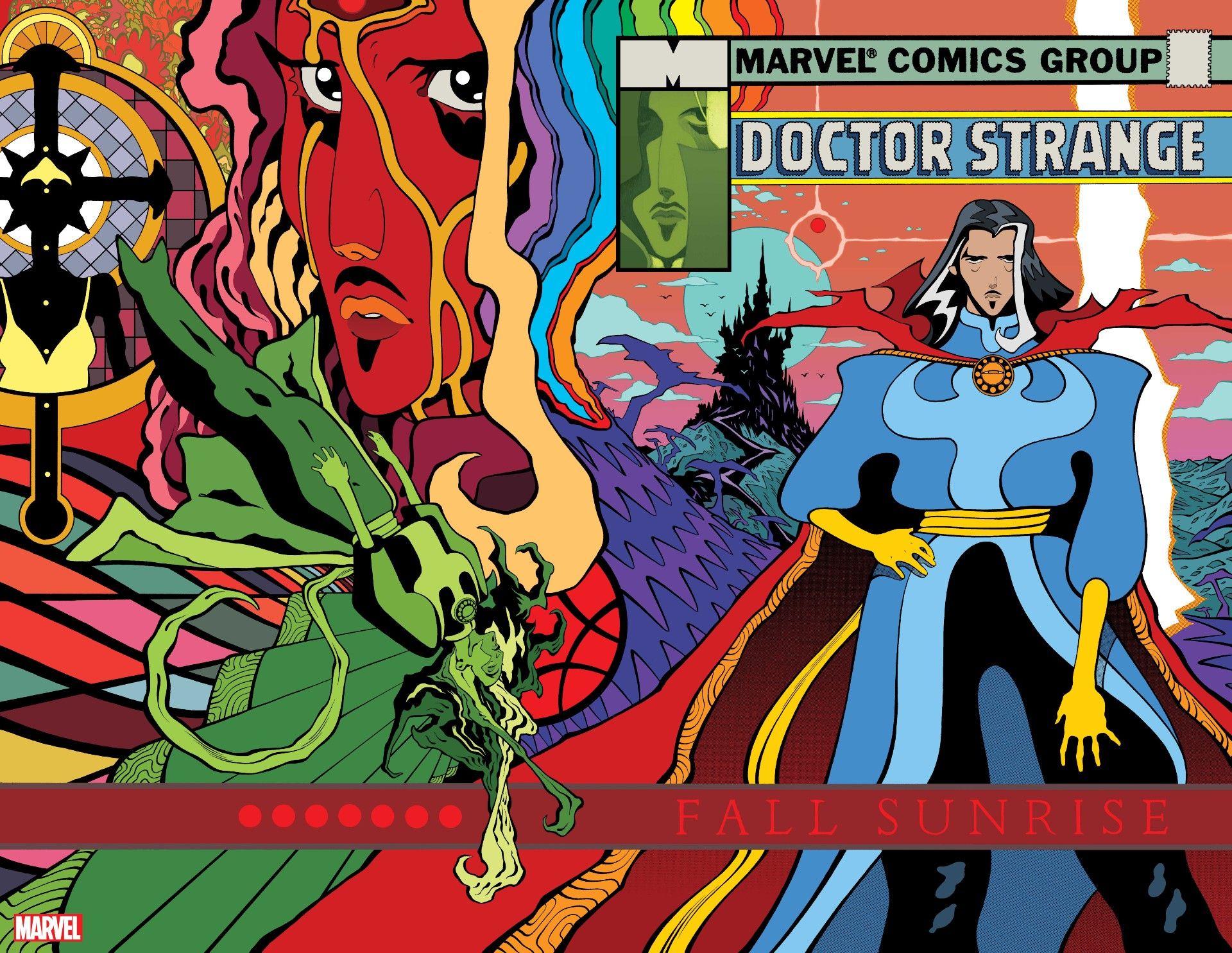 Doctor Strange Fall Sunrise cover art