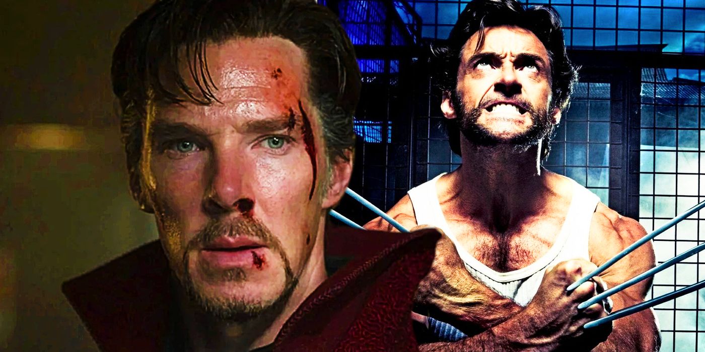 Doctor Strange in the Multiverse of Madness and Wolverine in X Men