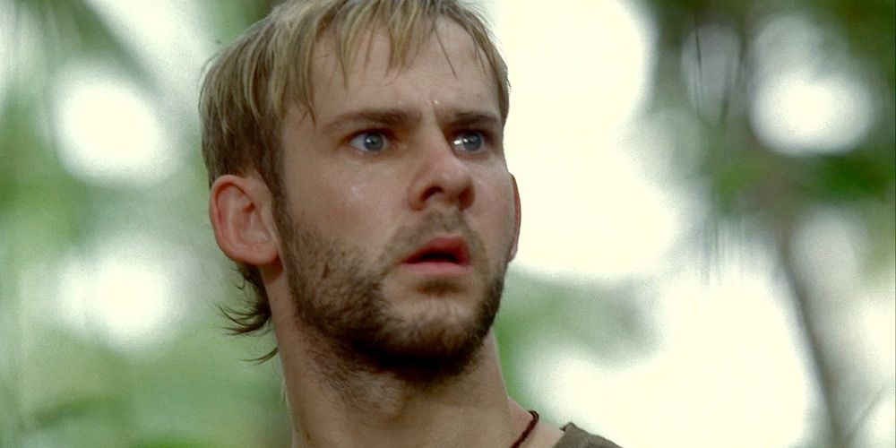Dominic Monaghan looking scared in Lost Cropped 1