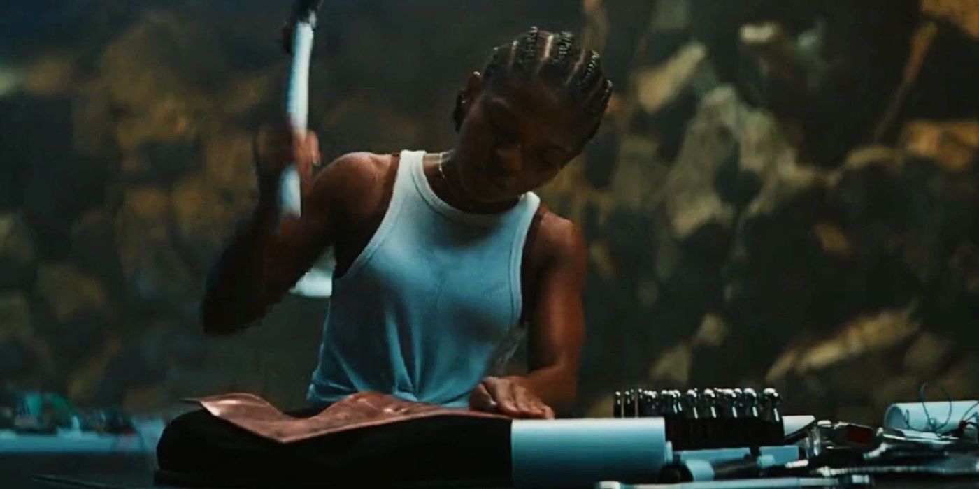 Dominique Thorne as Ironheart in Black Panther Wakanda Forever