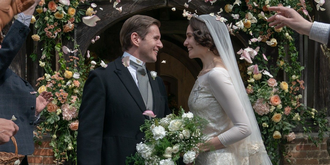 Downton Abbey- A New Era Tom Lucy Wedding
