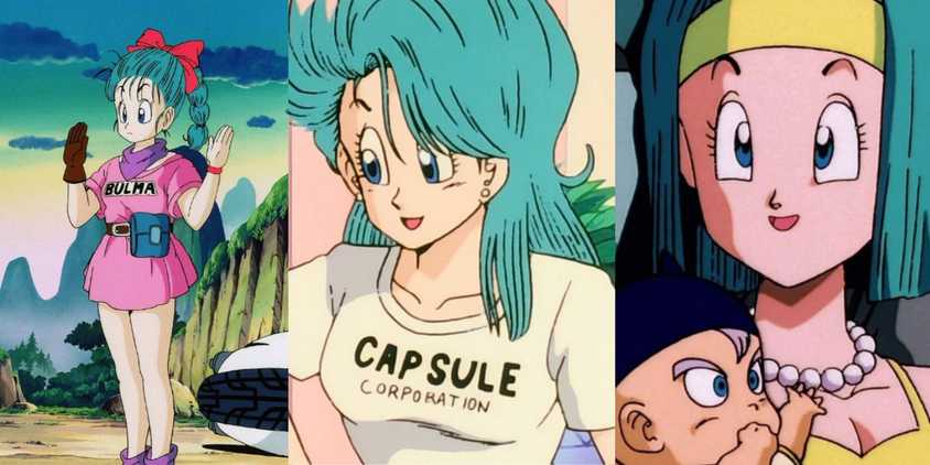 Dragon Ball Z Bulma scenes throughout the series.