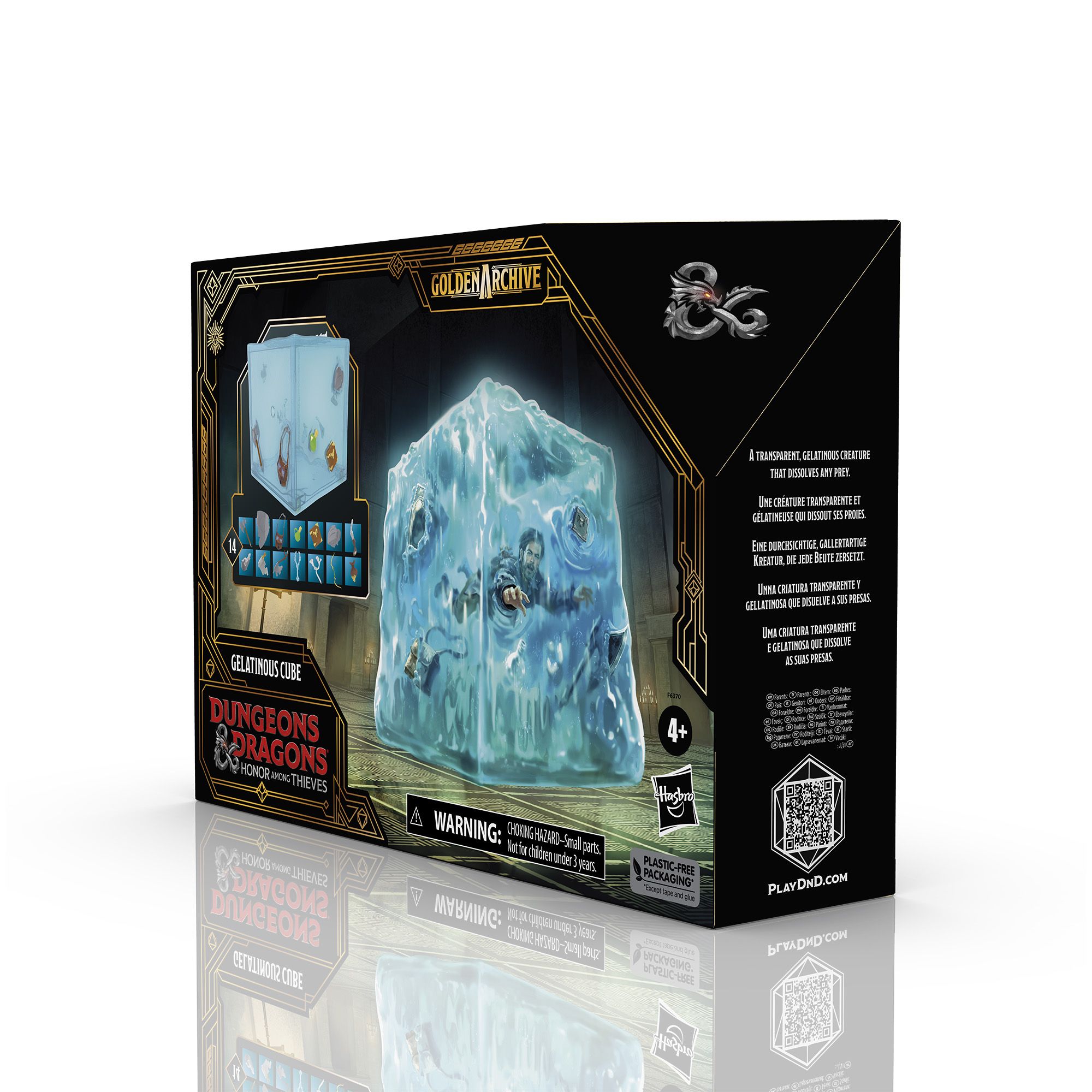 Dungeons and Dragons Golden Archive Gelatinous Cube Hasbro 3