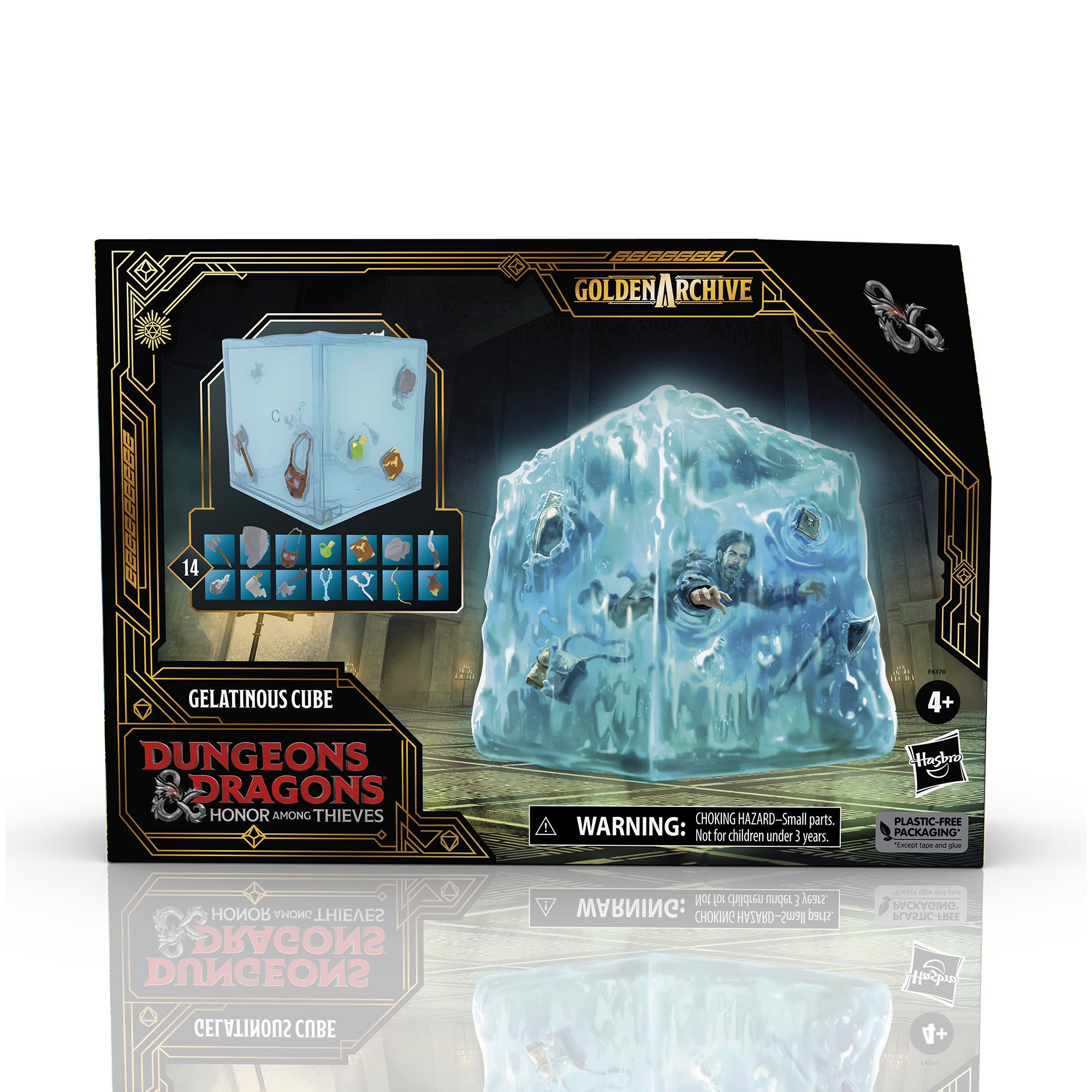 Dungeons and Dragons Golden Archive Gelatinous Cube Hasbro In Pack