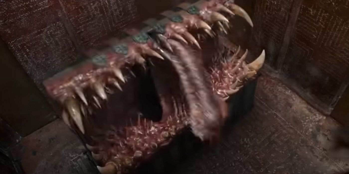 Dungeons and Dragons movie treasure chest mimic