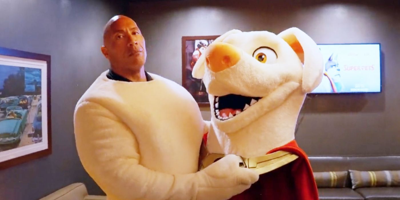 Dwayne Johnson As Krypto In DC League Of Super-Pets Video