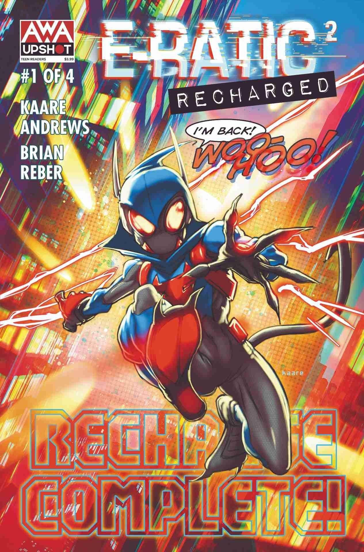 E-Ratic 2 Recharged AWA Comic Cover 1