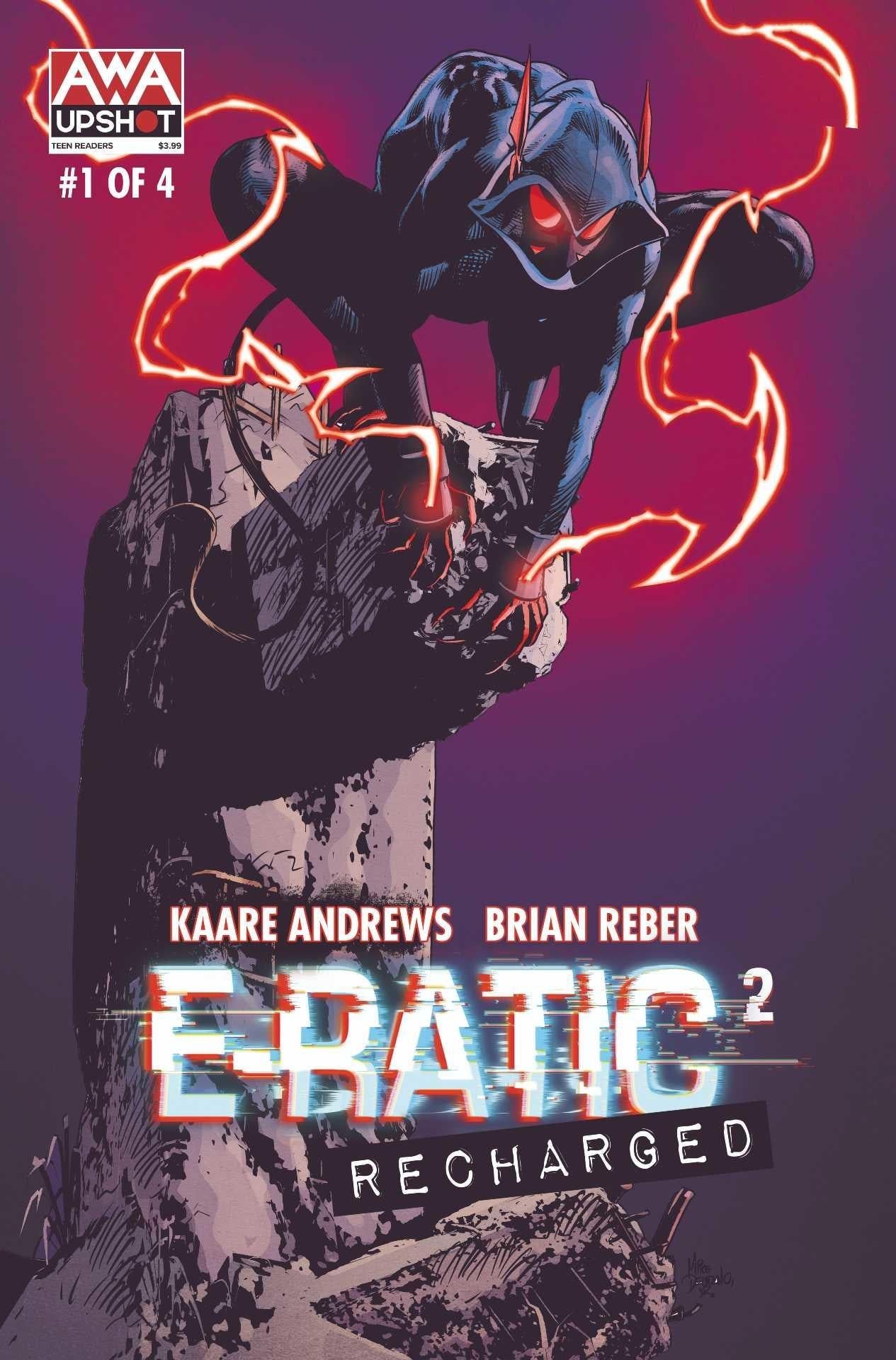 E-Ratic 2 Recharged AWA Comic Cover 2