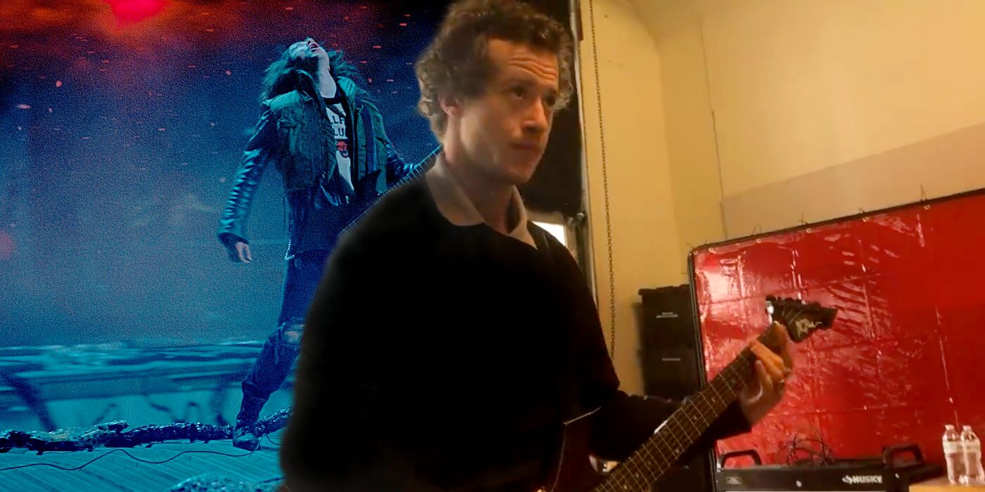 Joseph Quinn, o Eddie de Stranger Things, toca com o Metallica em vídeo