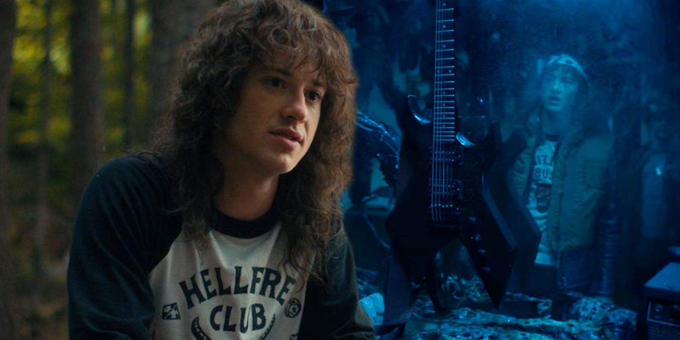 Eddie from stranger things playing his guitar in the upside down｜TikTok  Search