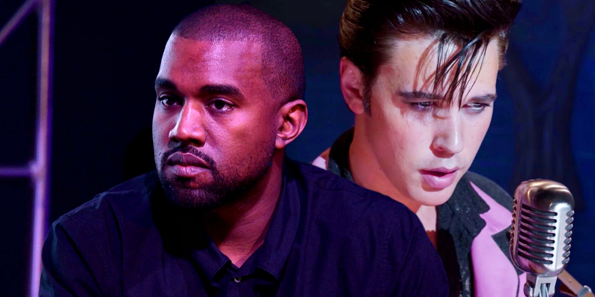 Kanye West and Austin Butler as Elvis