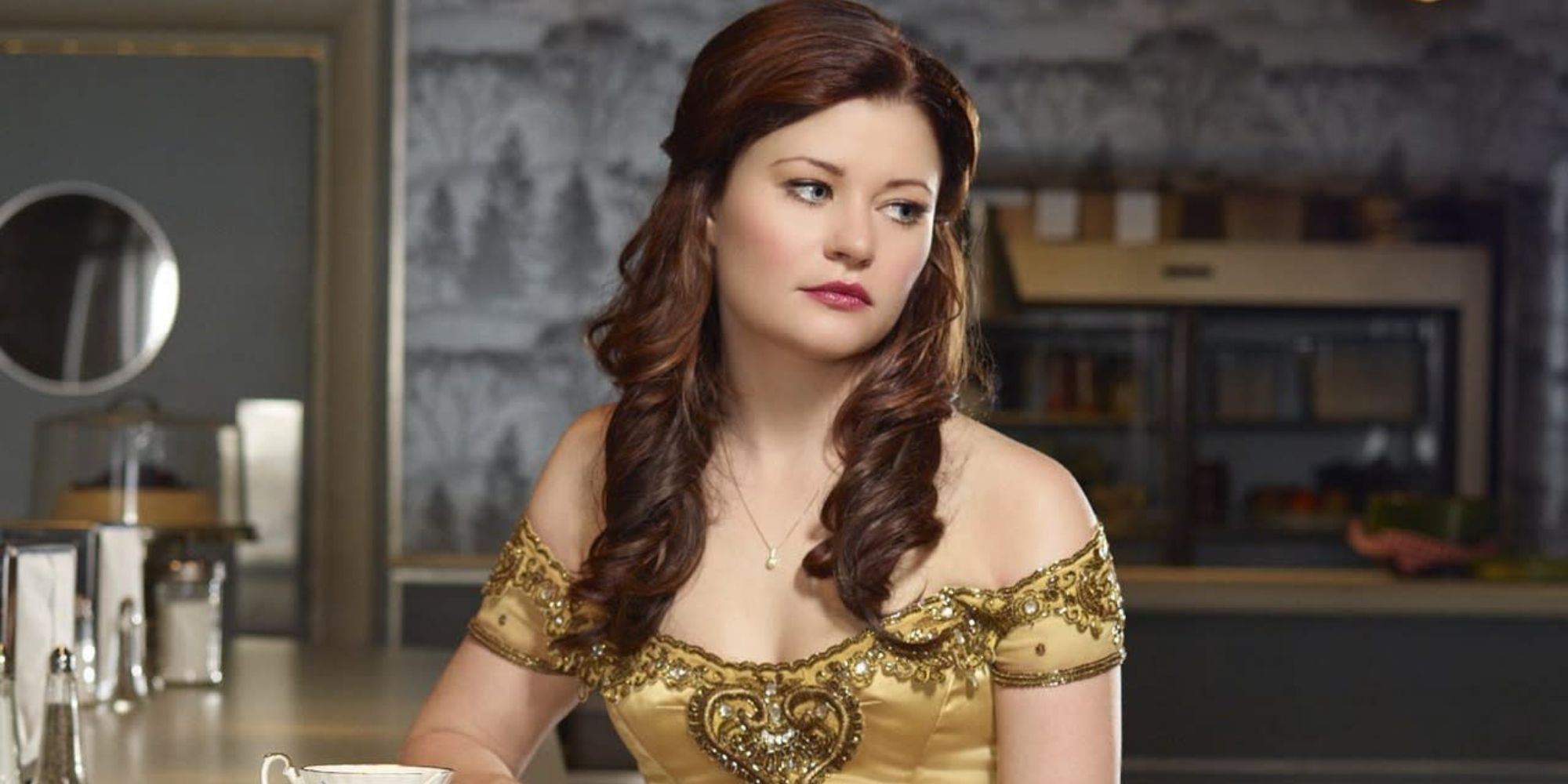 Emile de Ravin as Belle in Once Upon a Time
