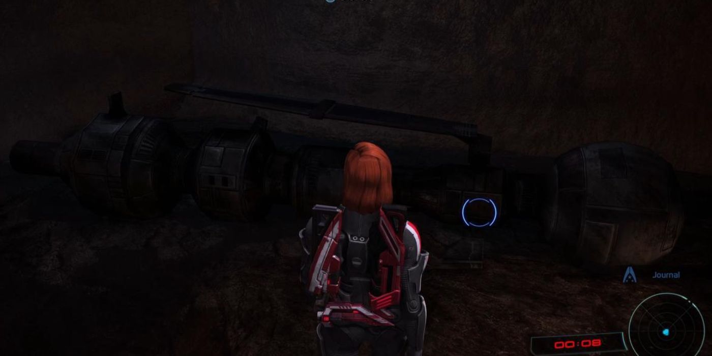 Female Shepard in Mass Effect.