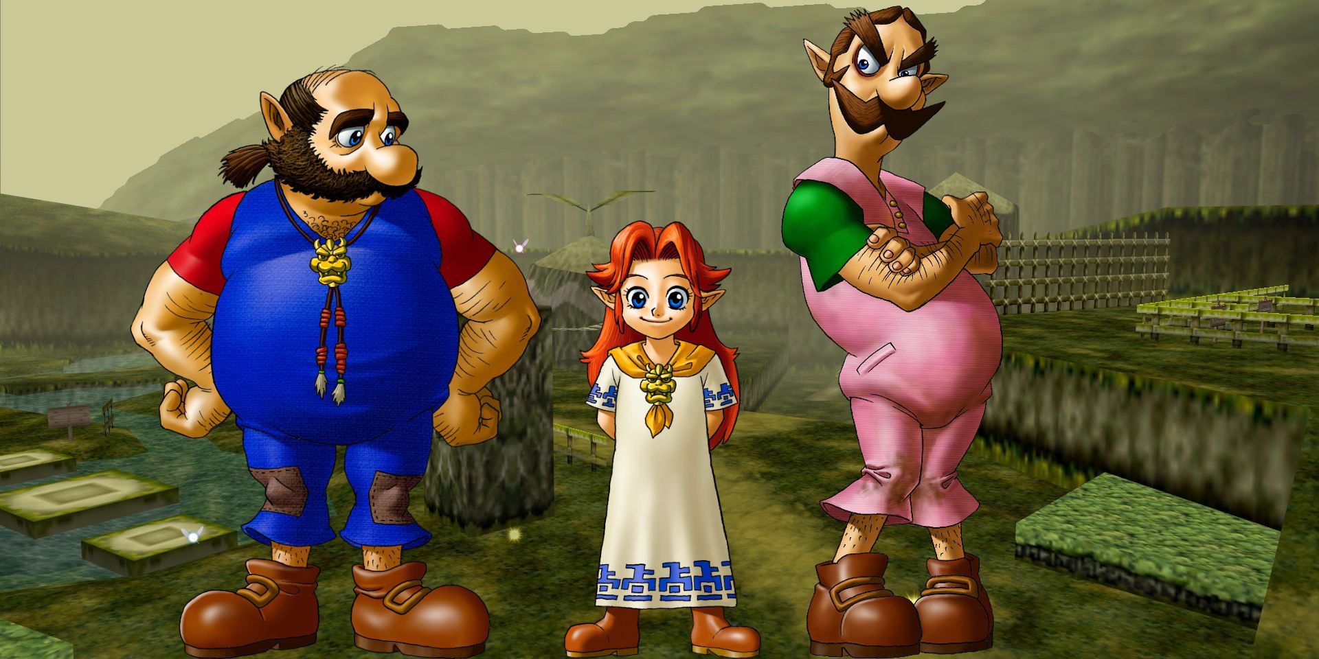 Every Ocarina Of Time Npc Really From Mario Not Zelda