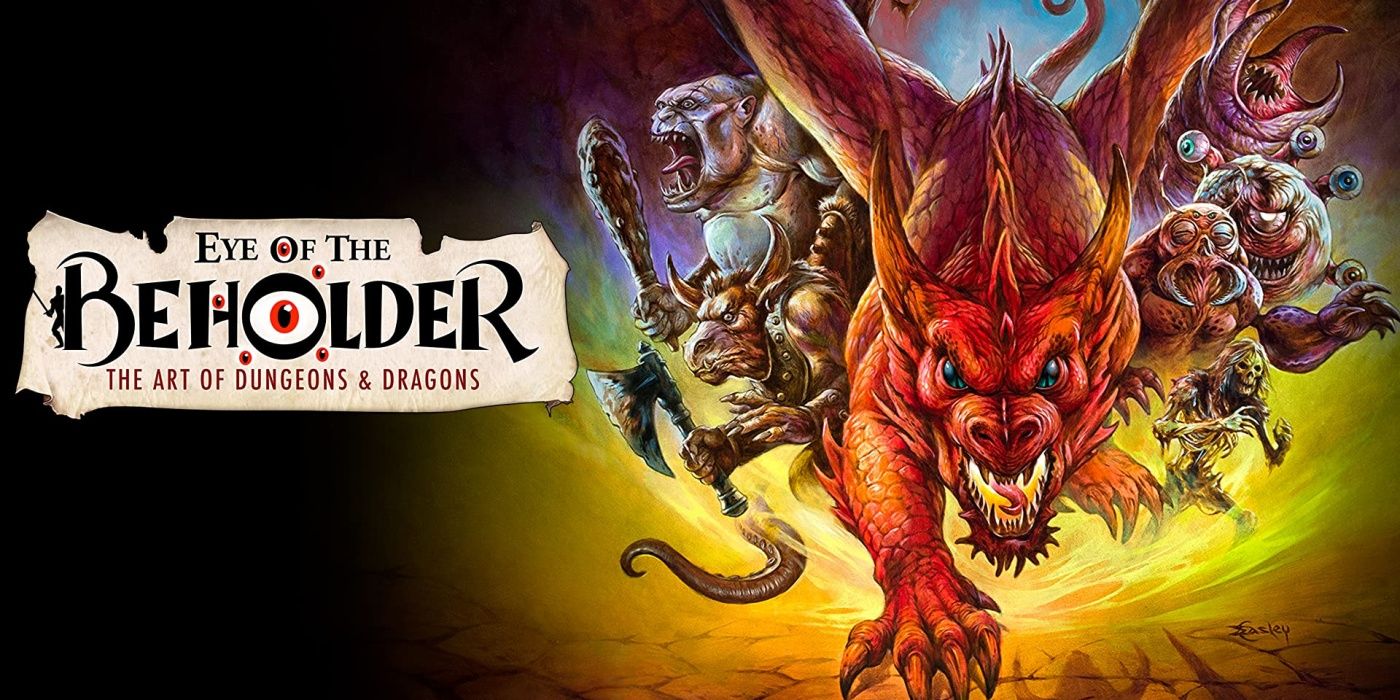 The cover art showing monsters in Eye of the Beholder