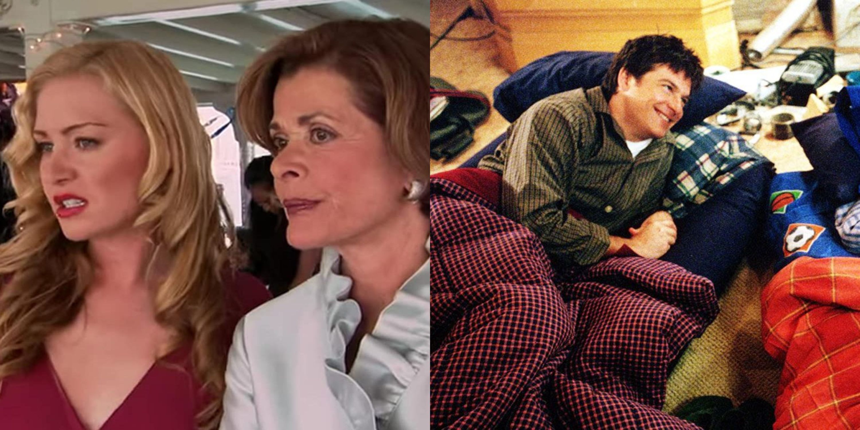 Featured image Lindsay and Lucille Bluth as well as Michael Bluth lying down in Arrested Development