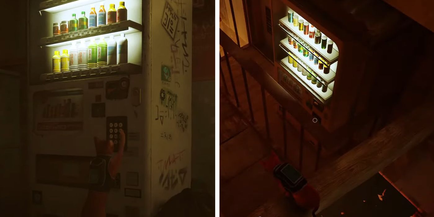 Stray Where to Find All Vending Machines and Energy Drinks