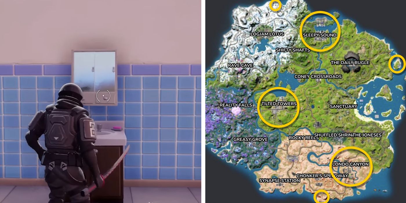 Finding The Coolest Player In Fortnite Map Location Guide